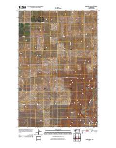 Hartline SE 2011 topographic map thumbnail