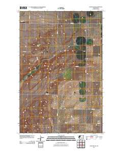 Hartline SW 2011 topographic map thumbnail