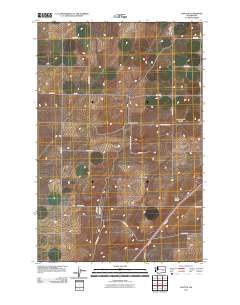 Hatton 2011 topographic map thumbnail