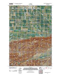 Kisumxi Mountain 2011 topographic map thumbnail