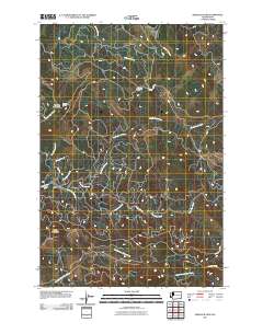 Hemlock Pass 2011 topographic map thumbnail
