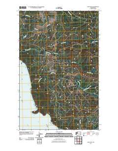 Hoh Head 2011 topographic map thumbnail