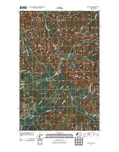 Hoko Falls 2011 topographic map thumbnail