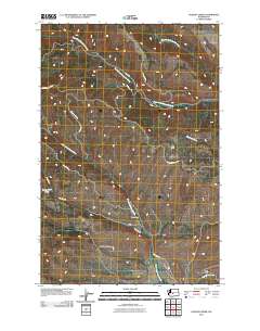 Hudson Creek 2011 topographic map thumbnail