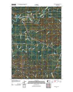 Humptulips 2011 topographic map thumbnail