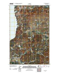 Hunters 2011 topographic map thumbnail