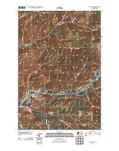 Huntsville 2011 topographic map thumbnail