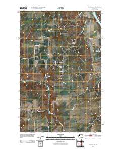 Inkster Lake 2011 topographic map thumbnail