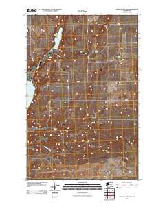 Jameson Lake East 2011 topographic map thumbnail