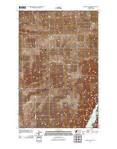 Jameson Lake SE 2011 topographic map thumbnail