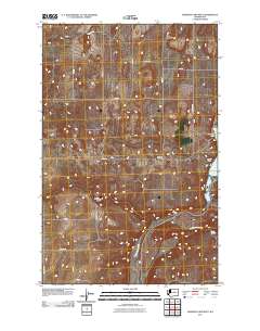 Jameson Lake West 2011 topographic map thumbnail