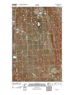 Joe Lake 2011 topographic map thumbnail