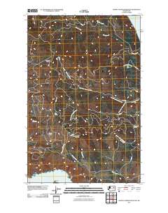 Johnny George Mountain 2011 topographic map thumbnail
