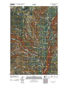 Jungle Butte 2011 topographic map thumbnail