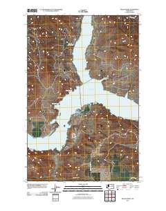 Keller Ferry 2011 topographic map thumbnail