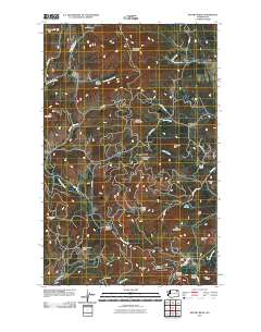 Kentry Ridge 2011 topographic map thumbnail