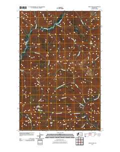Kimta Peak 2011 topographic map thumbnail