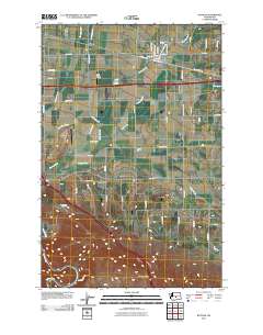 Kittitas 2011 topographic map thumbnail