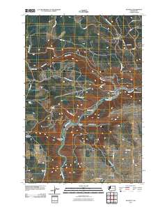 Klickitat 2011 topographic map thumbnail