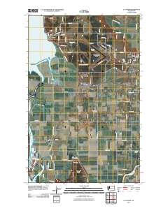La Conner 2011 topographic map thumbnail