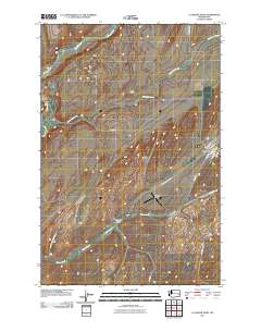 La Crosse West 2011 topographic map thumbnail