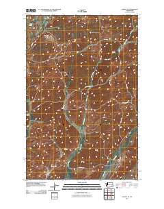Lamont NE 2011 topographic map thumbnail