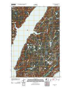 Lilliwaup 2011 topographic map thumbnail