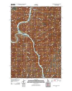 Limekiln Rapids 2011 topographic map thumbnail