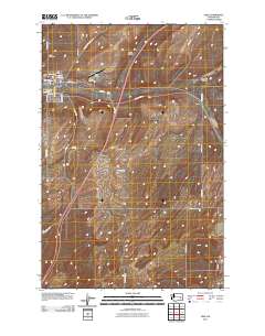 Lind 2011 topographic map preview