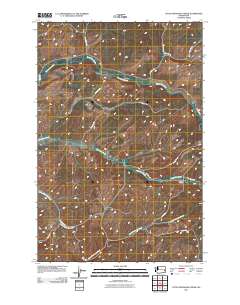 Little Penawawa Creek 2011 topographic map thumbnail