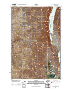 Little Soap Lake 2011 topographic map thumbnail