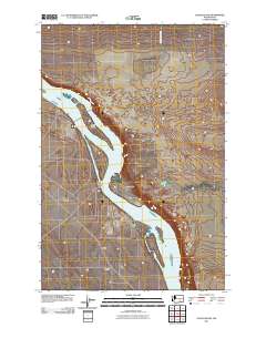 Locke Island 2011 topographic map thumbnail
