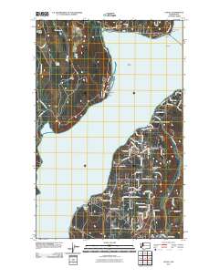 Lofall 2011 topographic map thumbnail