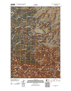 Logy Creek SW 2011 topographic map thumbnail