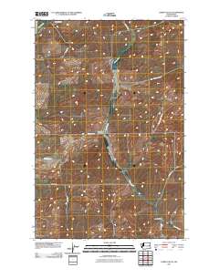 Lords Valley 2011 topographic map thumbnail