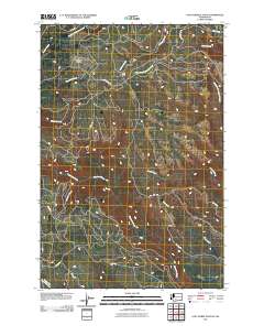Lost Horse Plateau 2011 topographic map thumbnail