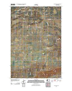 Luna Butte 2011 topographic map thumbnail
