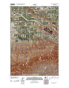 Mabton East 2011 topographic map thumbnail