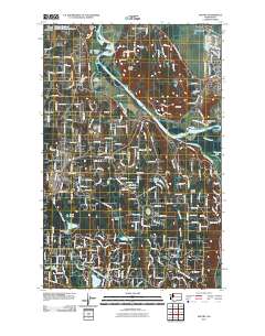Maltby 2011 topographic map thumbnail