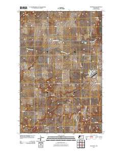 Mansfield 2011 topographic map thumbnail