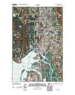 Marysville 2011 topographic map thumbnail