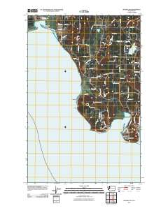 Maxwelton 2011 topographic map thumbnail