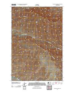 McDonald Spring 2011 topographic map thumbnail