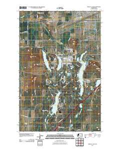 Medical Lake 2011 topographic map thumbnail