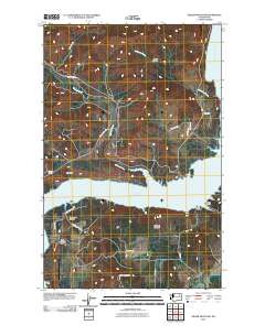 Miller Mountain 2011 topographic map thumbnail