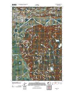 Monroe 2011 topographic map thumbnail