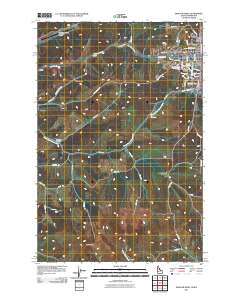 Moscow West 2011 topographic map thumbnail