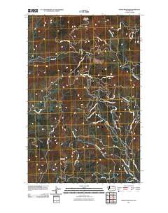 Moses Mountain 2011 topographic map thumbnail