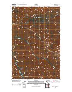 Mount Angeles 2011 topographic map thumbnail