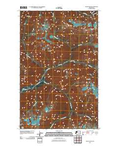 Mount Blum 2011 topographic map thumbnail